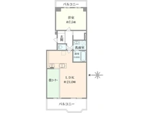 【大阪府/大阪市都島区友渕町】ベル・パークシティ H棟 間取り図