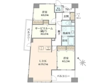 【大阪府/大阪市西区江戸堀】アーバンライフフォルムズ江戸堀 間取り図
