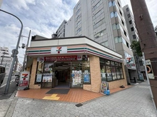 【大阪府/大阪市中央区谷町】シティハウス上本町 セブンイレブン大阪谷町9丁目店（現地より約124m）