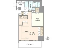 【大阪府/大阪市西区新町】プレサンスレジェンド大阪新町タワー 間取り図