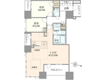 【大阪府/大阪市西区京町堀】ウェリスタワー京町堀 間取り図