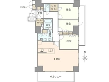 【大阪府/大阪市西区新町】ジオタワー新町 間取り図