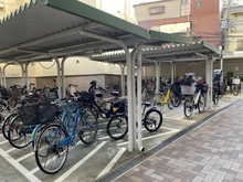 【大阪府/大阪市都島区東野田町】シャルム京橋 駐輪場