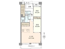 【大阪府/大阪市鶴見区今津南】シャトー・サンパークオアシス 間取り図