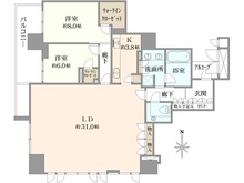【大阪府/大阪市中央区久太郎町】ジオタワー堺筋本町 間取り図