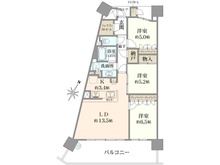 【大阪府/大阪市城東区今福西】タイムズ・ピース・スクエア スイートガーデンシティ 間取り図