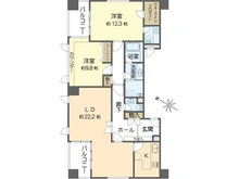 【大阪府/大阪市福島区福島】堂島川アーバンライフ 間取り図