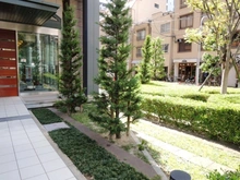 【大阪府/大阪市西区新町】サンクタスタワー心斎橋ミラノグランデ アプローチ