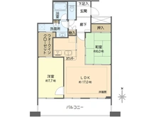 【大阪府/大阪市西区新町】サンクタスタワー心斎橋ミラノグランデ 間取り図