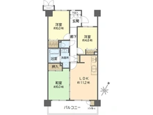 【大阪府/大阪市西淀川区姫里】ルネパークオアシス 間取り図