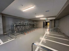 【大阪府/大阪市天王寺区上本町】メトライズタワー大阪上本町 駐輪場