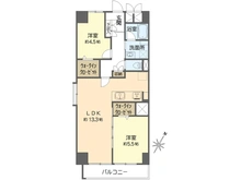 【大阪府/大阪市福島区大開】野田パークマンション 間取り図