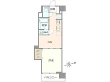 【東京都/大田区蒲田】ドミール蒲田 間取り図