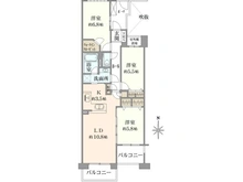 【東京都/大田区大森本町】大森パーク・ホームズベイサイドコート 間取り図