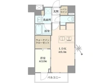 【東京都/大田区山王】デュオヴェール大森山王 間取り図