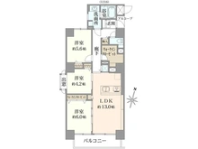 【東京都/大田区蒲田】蒲田シティハウス 間取り図