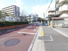 【東京都/大田区南六郷】ベルエア多摩川 前面道路