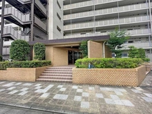 【東京都/大田区多摩川】多摩川芙蓉ハイツ 4号棟 アプローチ