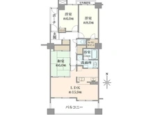 【東京都/大田区久が原】ヒルズ久が原壱番館 間取り図