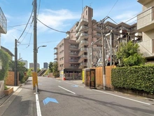 【東京都/大田区田園調布南】中銀田園調布マンシオン 前面道路