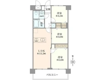 【東京都/大田区東糀谷】トーア第2糀谷マンション 間取り図