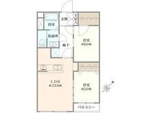 【東京都/大田区南雪谷】雪谷第2コーポラス 間取り図