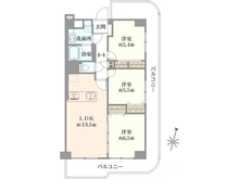 【東京都/大田区大森南】大森南スカイハイツ 間取り図