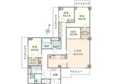【東京都/大田区中央】ネオハイツ・ヴェルビュ 間取り図