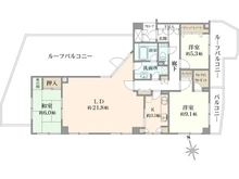 【東京都/大田区中馬込】ケルン馬込 間取り図