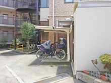 【東京都/大田区千鳥】朝日千鳥町マンション 駐輪場