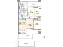 【東京都/大田区東矢口】ブロードコート池上 間取り図