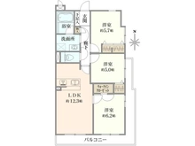 【東京都/大田区西六郷】グランイーグル多摩川 間取り図