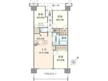 【東京都/大田区下丸子】東京サーハウス アクアポート 間取り図