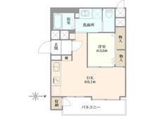 【東京都/大田区大森北】シャンボール第二大森 間取り図