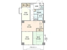 【東京都/大田区西六郷】ルミネ西六郷 間取り図
