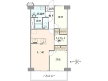 【東京都/大田区東糀谷】ニューライフマンション東糀谷 間取り図