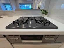 【東京都/大田区多摩川】エンゼルハイム多摩川 キッチン:三ツ口コンロ