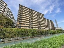 【東京都/大田区下丸子】多摩川ハイム 2号棟 外観