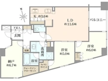 【東京都/大田区久が原】ヴェーゼント久が原 間取り図