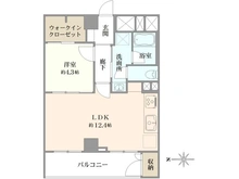 【東京都/大田区蒲田】谷口ハビテーション 間取り図