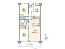 【東京都/大田区矢口】東急ドエルアルス多摩川 間取り図