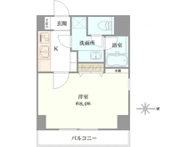【東京都/大田区西蒲田】リラーシュコート西蒲田 間取り図