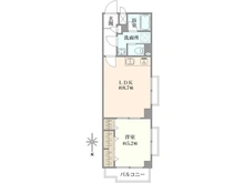 【東京都/大田区山王】オアシスマンションプレジデント山王 間取り図
