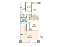 【東京都/大田区下丸子】多摩川ハイム 2号棟 間取り図