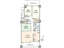【東京都/大田区久が原】ヒルズ久が原 1番館 間取り図