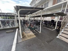 【東京都/大田区本羽田】レック東多摩川スカイハイツ 2号館 駐輪場