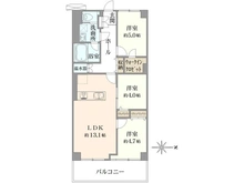 【東京都/大田区本羽田】レック東多摩川スカイハイツ 2号館 間取り図