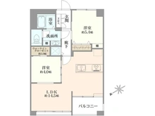 【東京都/品川区南大井】大森駅前住宅 1号棟 間取り図