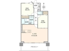 【東京都/大田区萩中】グリーンブリーズ萩中公園パークウィング 間取り図