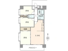 【東京都/大田区東矢口】クレッセント蒲田II 間取り図